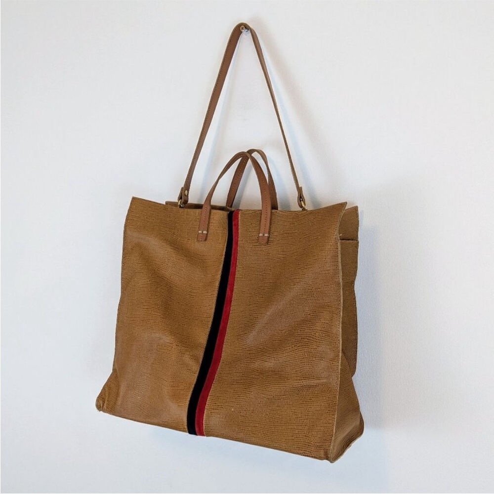Clare V Leather Simple Tote